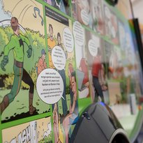 Comic T@B Basecamp Young Hostel Bonn