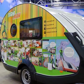 Comic T@B im Basecamp in Bonn